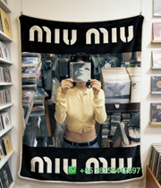 Miumiu Throw Blankets